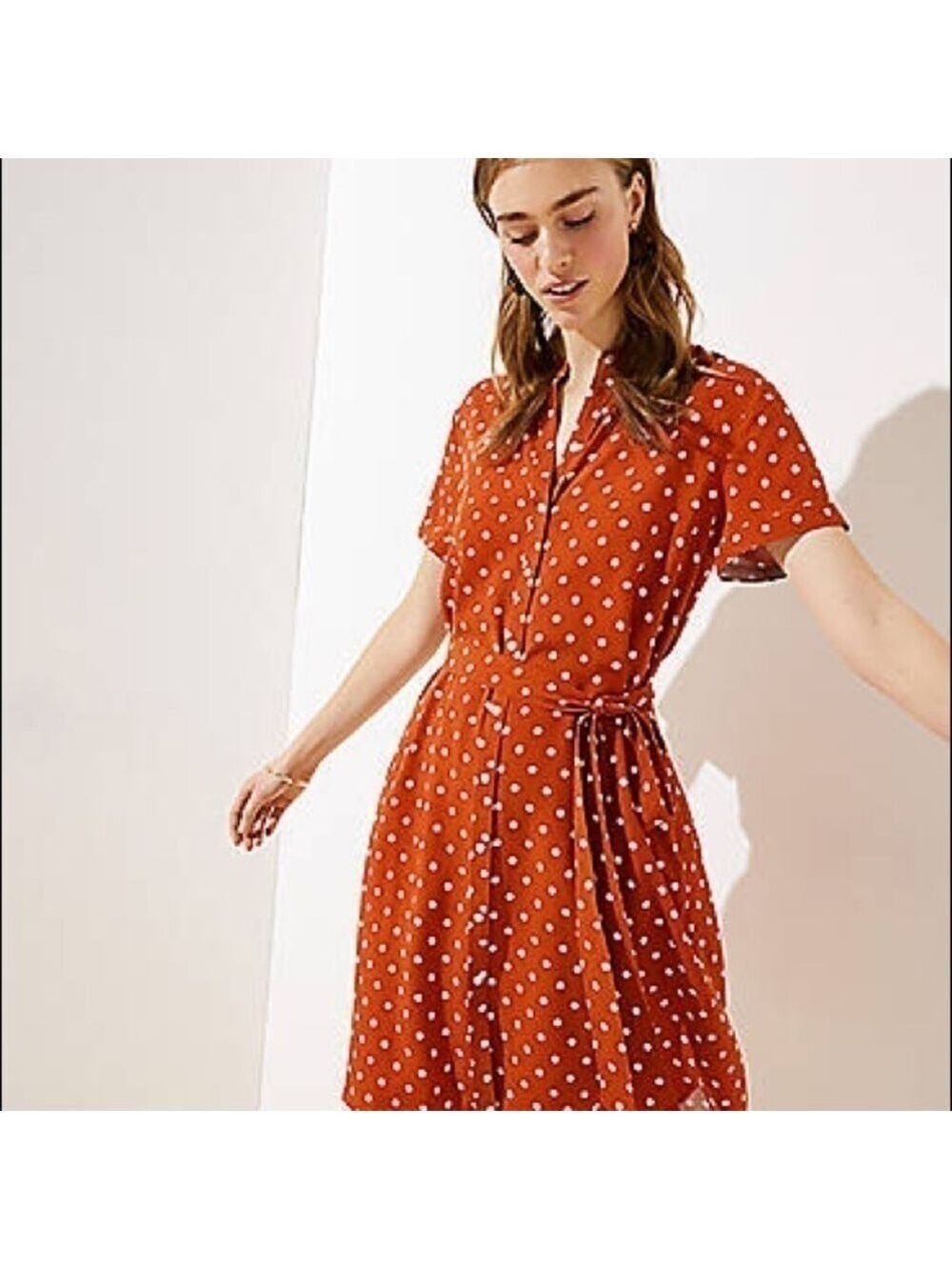 Women’s Boohoo Polka Dots Dress Size 4 Small